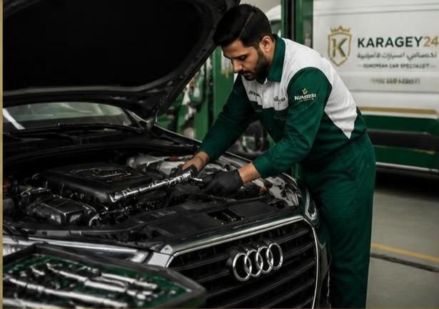 فحص كمبيوتر السيارات الألمانية في الكويت